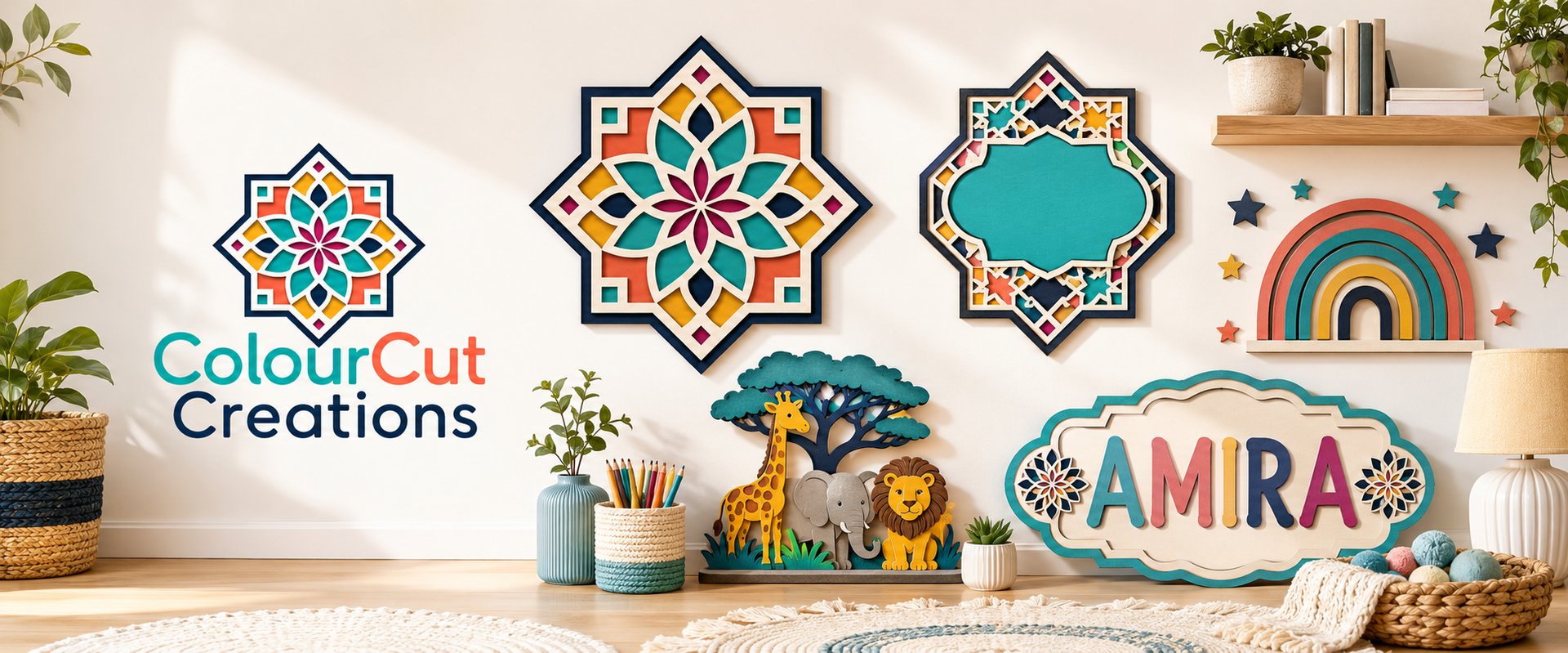 Colourful Creations, Precisely Made for You.