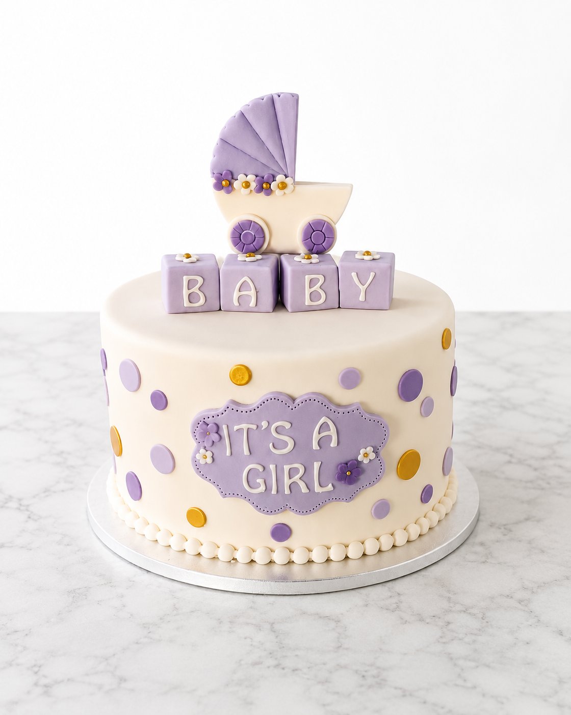 It's a Girl Celebration Cake