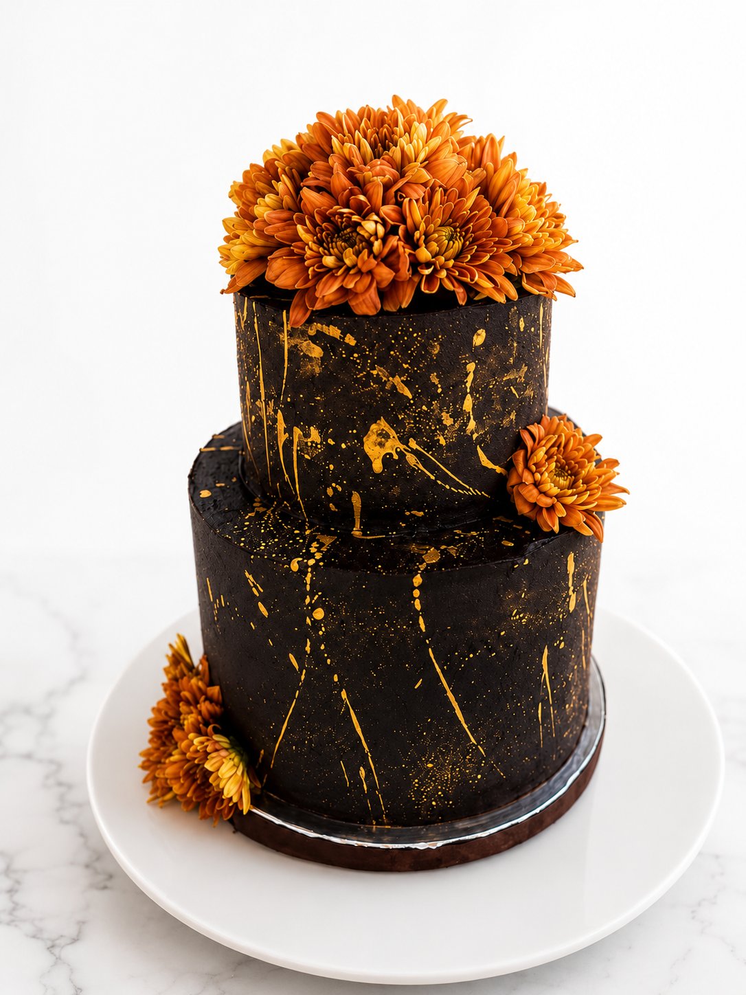 Splatter Birthday Cake
