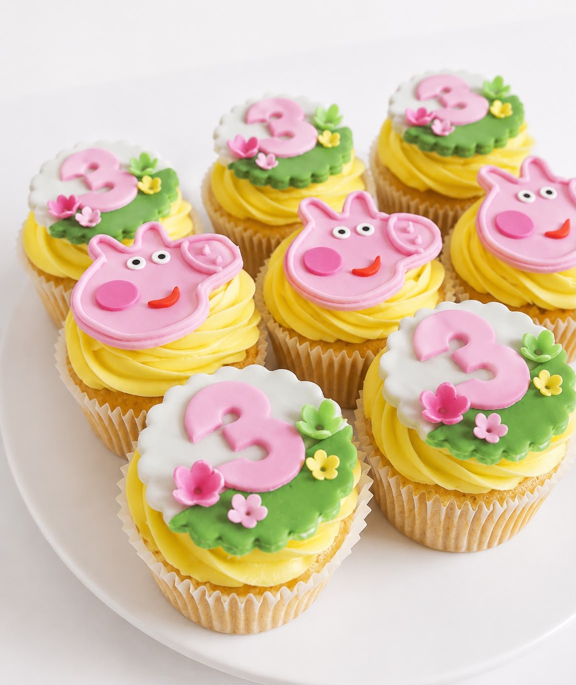Peppa Pig Cupcakes